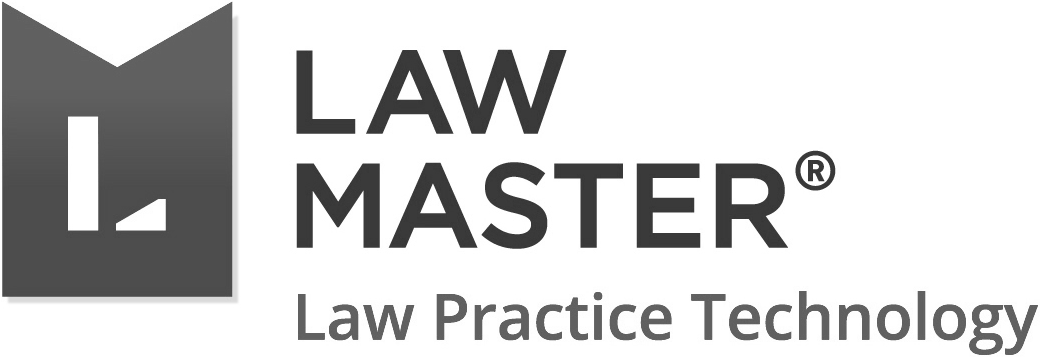 Law Master Logo grey scale