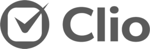 Clio logo greyscale