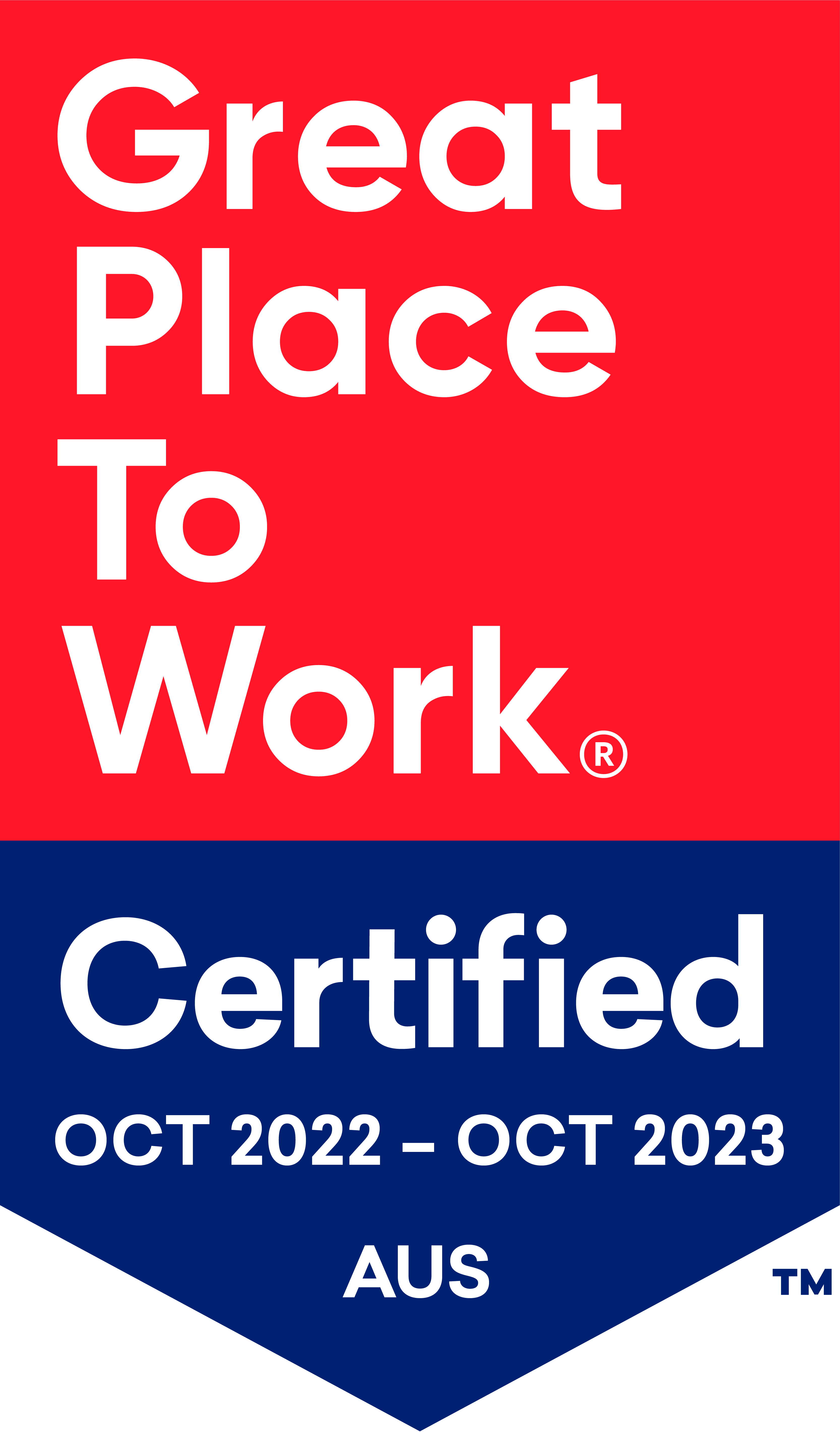 image of certified aus - great place to work